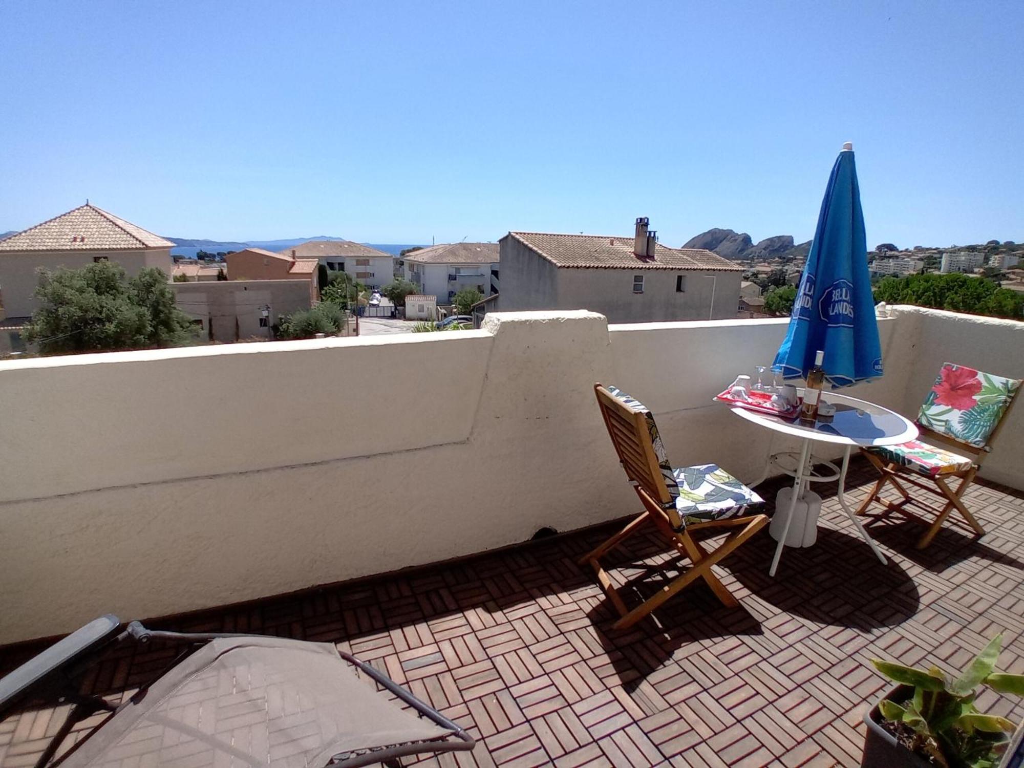 Charmante Chambre Avec Vue Mer La Ciotat Buitenkant foto